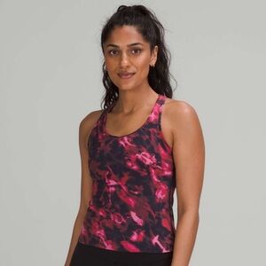 Lululemon Cool Racerback Short Tank Top Nulu Intensity Pink Size 6